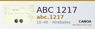 ABC 1217 — CANOA