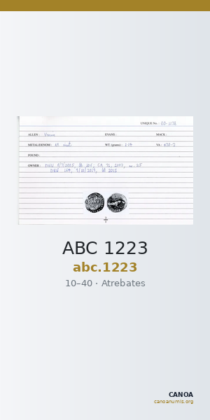 ABC 1223 — CANOA