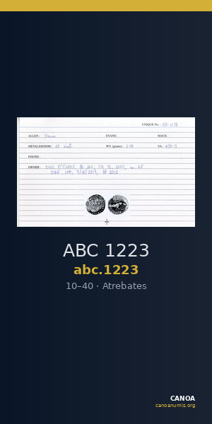 ABC 1223 — CANOA