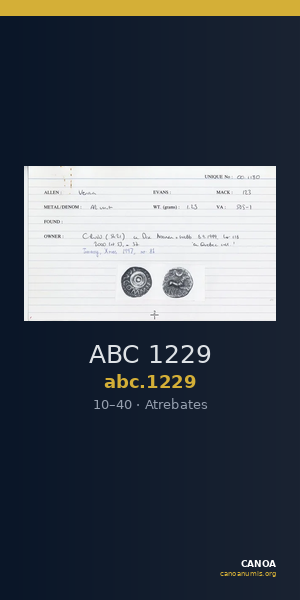 ABC 1229 — CANOA