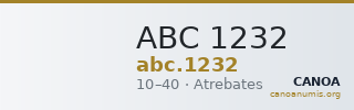 ABC 1232 — CANOA