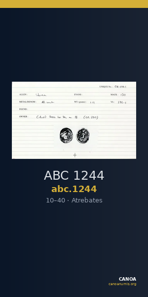 ABC 1244 — CANOA