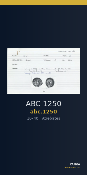 ABC 1250 — CANOA