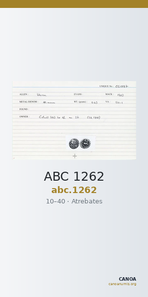 ABC 1262 — CANOA