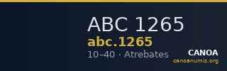 ABC 1265 — CANOA