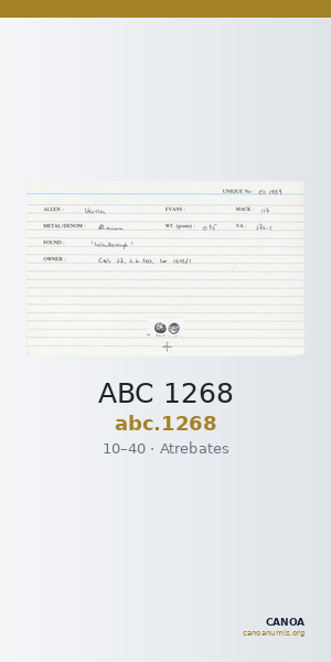 ABC 1268 — CANOA