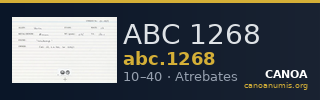 ABC 1268 — CANOA