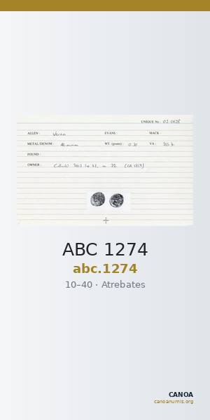 ABC 1274 — CANOA
