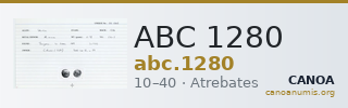 ABC 1280 — CANOA