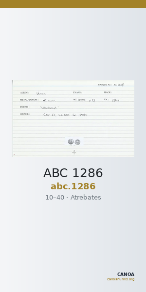 ABC 1286 — CANOA