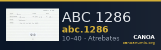 ABC 1286 — CANOA