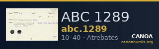 ABC 1289 — CANOA