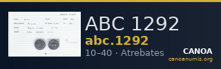 ABC 1292 — CANOA
