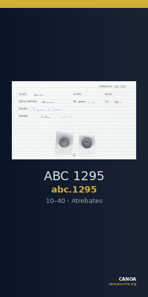 ABC 1295 — CANOA