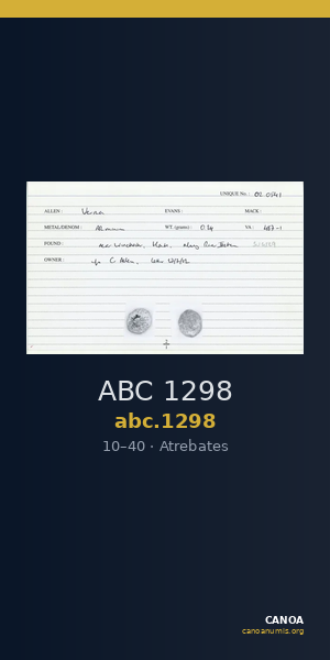ABC 1298 — CANOA