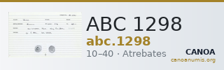 ABC 1298 — CANOA