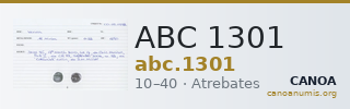 ABC 1301 — CANOA