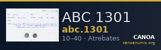 ABC 1301 — CANOA