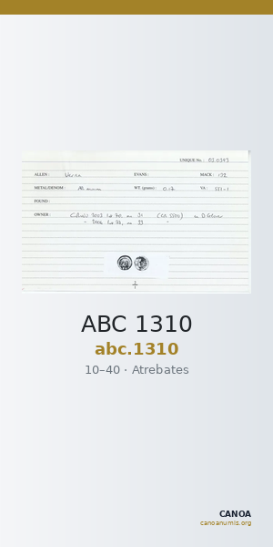 ABC 1310 — CANOA