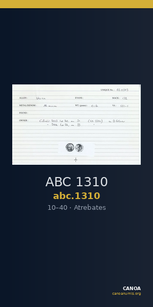 ABC 1310 — CANOA