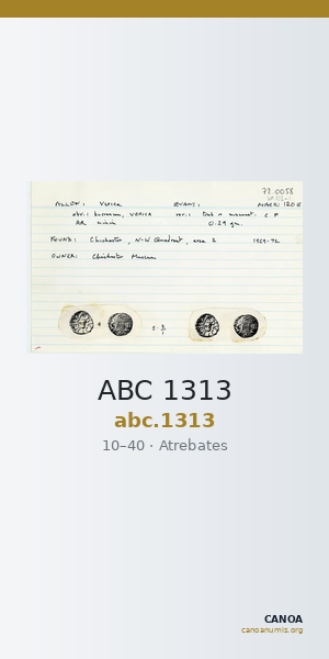 ABC 1313 — CANOA