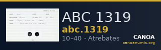 ABC 1319 — CANOA