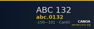 ABC 132 — CANOA