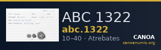 ABC 1322 — CANOA