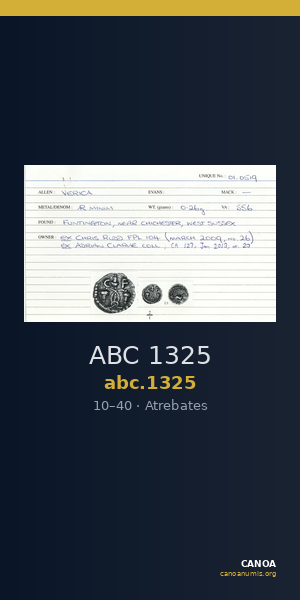 ABC 1325 — CANOA