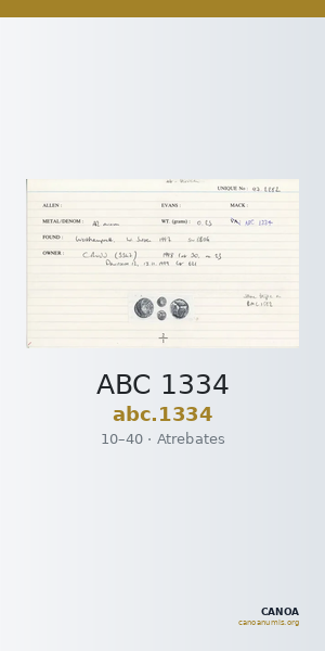 ABC 1334 — CANOA