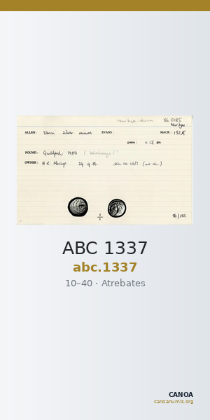 ABC 1337 — CANOA
