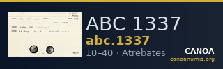 ABC 1337 — CANOA