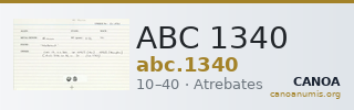 ABC 1340 — CANOA