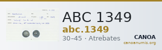 ABC 1349 — CANOA