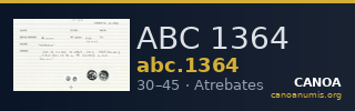 ABC 1364 — CANOA