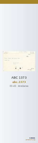 ABC 1373 — CANOA