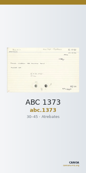 ABC 1373 — CANOA