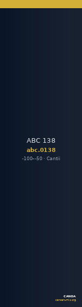 ABC 138 — CANOA
