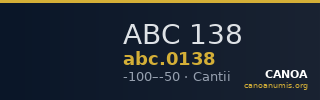 ABC 138 — CANOA