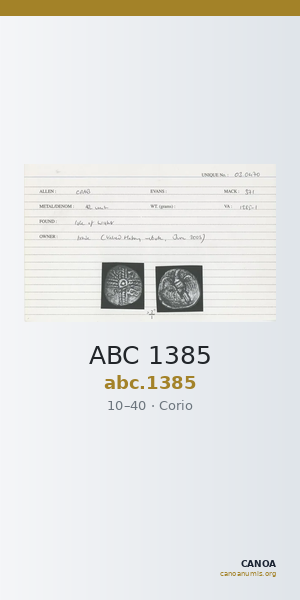 ABC 1385 — CANOA