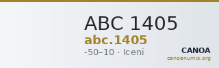 ABC 1405 — CANOA