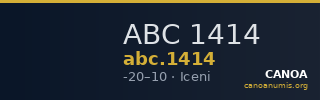 ABC 1414 — CANOA