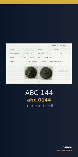 ABC 144 — CANOA