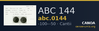 ABC 144 — CANOA