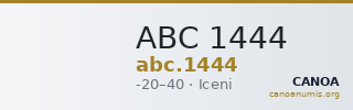 ABC 1444 — CANOA