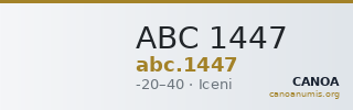 ABC 1447 — CANOA