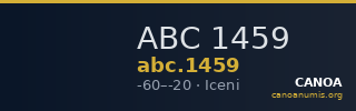 ABC 1459 — CANOA
