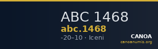 ABC 1468 — CANOA