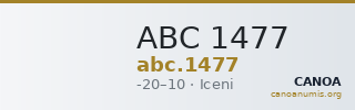 ABC 1477 — CANOA