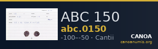ABC 150 — CANOA